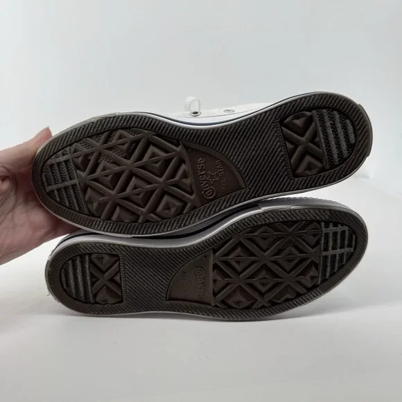 Converse Chuck Taylor All Star Low Top White Canvas Sneakers Women's 6.5 Classic - Picture 9 of 11